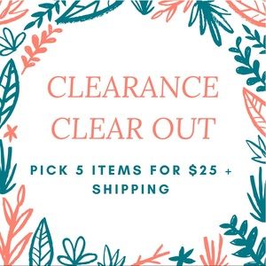 🎉✨💸CLEARANCE 5 FOR $25🎉✨💸